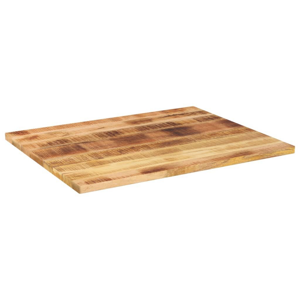 vidaXL Tafelblad Mangohout 90x80cm - 50% Korting! (Gebogen)