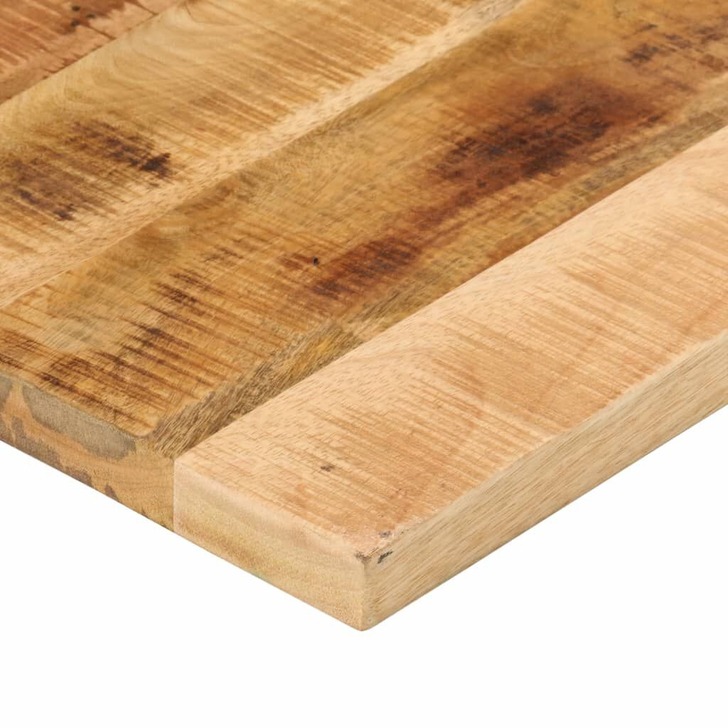 vidaXL Tafelblad Mangohout 90x80cm - 50% Korting! (Gebogen)