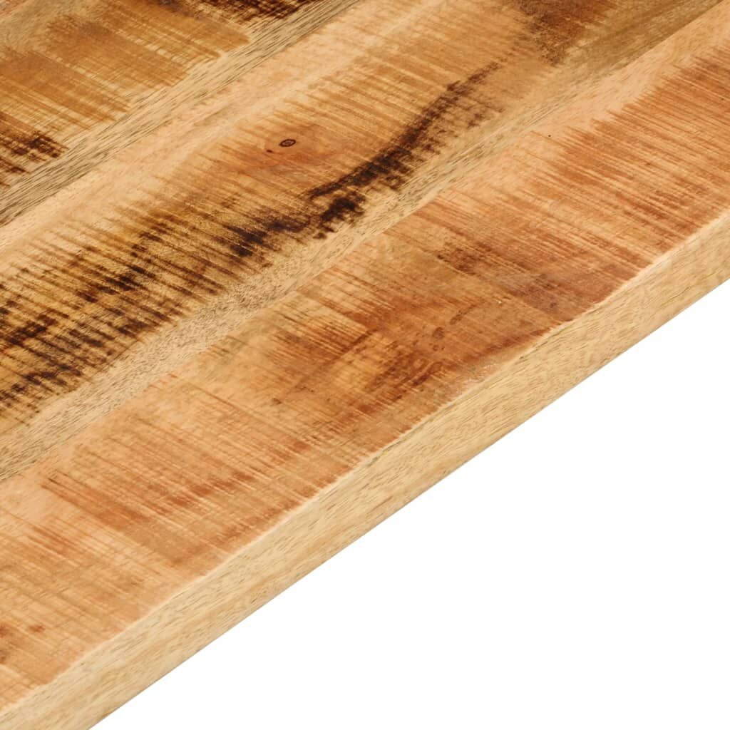 vidaXL Tafelblad Mangohout 90x80cm - 50% Korting! (Gebogen)