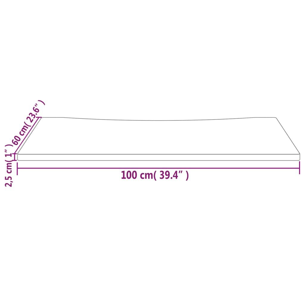 Grenen Bureaublad 100x60cm - 47% Korting! Zo Goed Als Nieuw