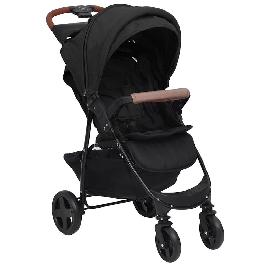 vidaXL Kinderwagen 2-in-1 Antraciet - 35% Korting!