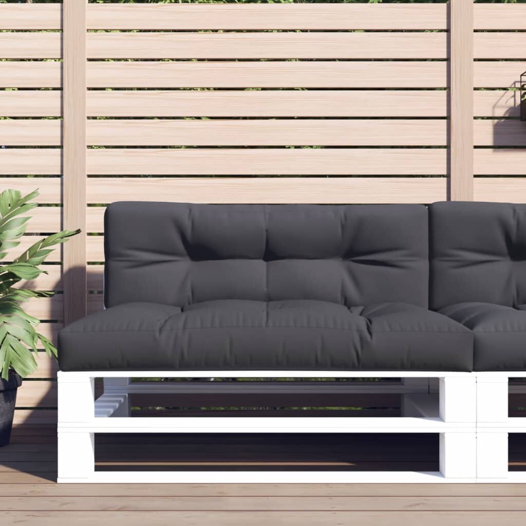 Palletkussen Antraciet 120x40x12cm -35% Korting!