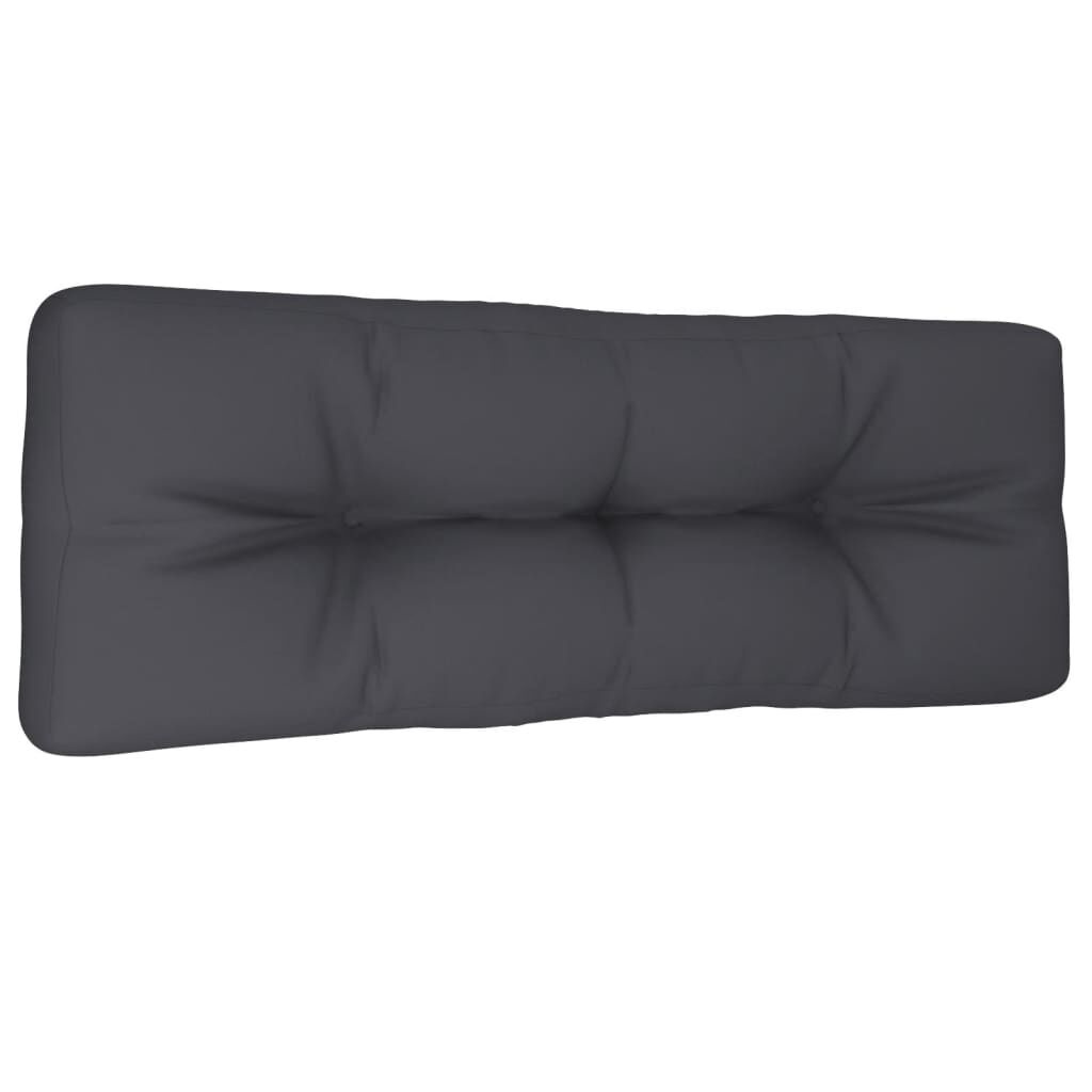 Palletkussen Antraciet 120x40x12cm -35% Korting!