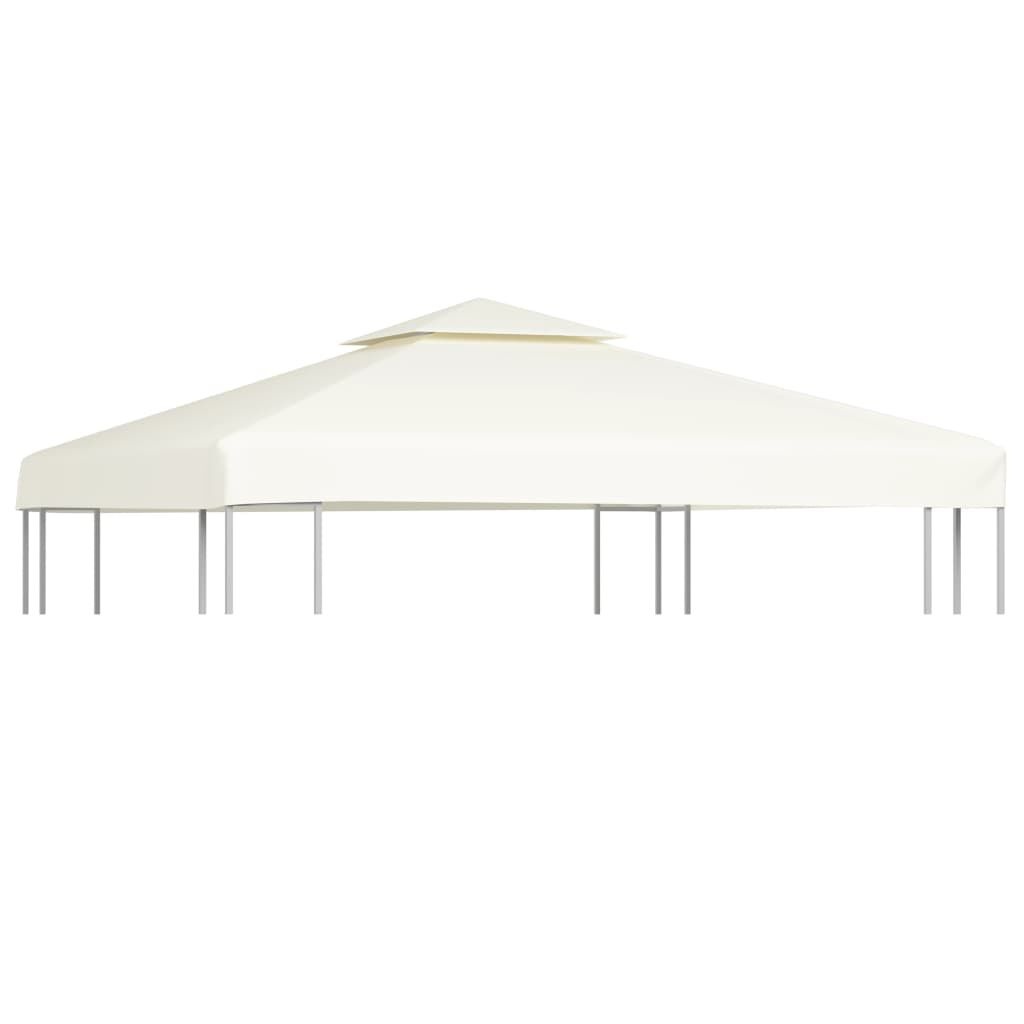 vidaXL Prieel Tentdoek 3x3m Crèmewit -45%! Zo Goed Als Nieuw