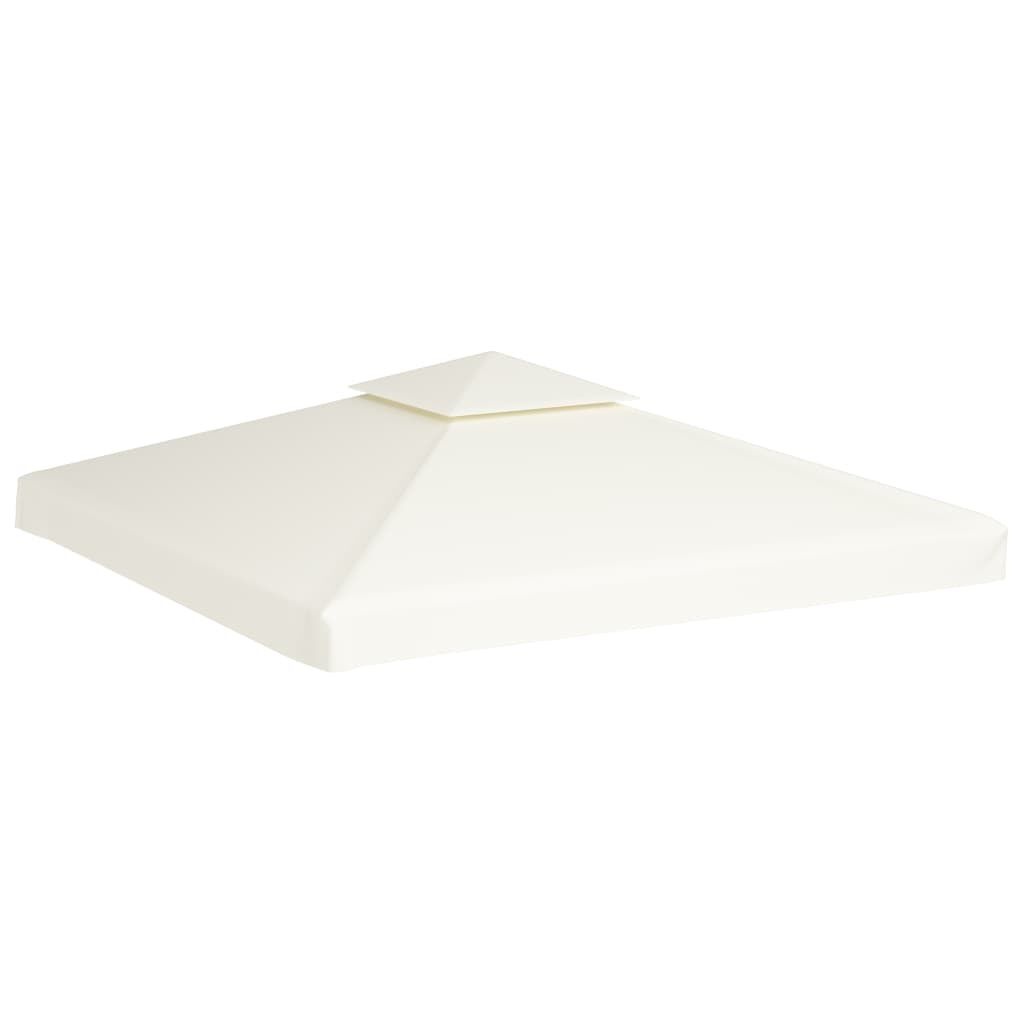 vidaXL Prieel Tentdoek 3x3m Crèmewit -45%! Zo Goed Als Nieuw