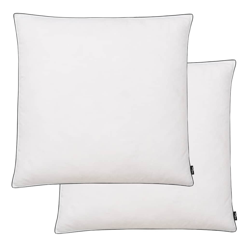vidaXL Donzen Kussens (2 st) 80x80 - Vlekken -35% Korting!