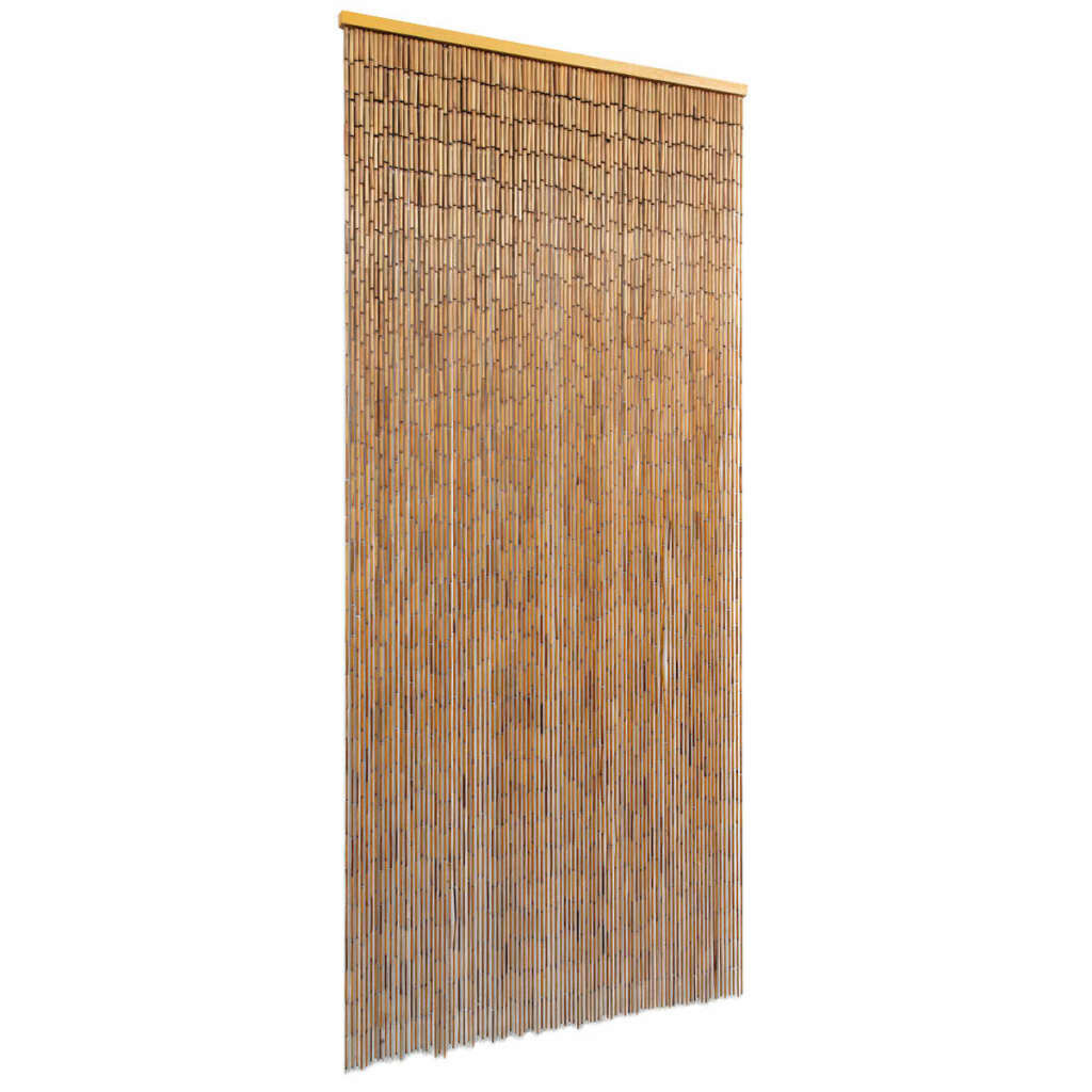 Bamboe Deurgordijn 90x200cm - Bruin - 45% Korting!