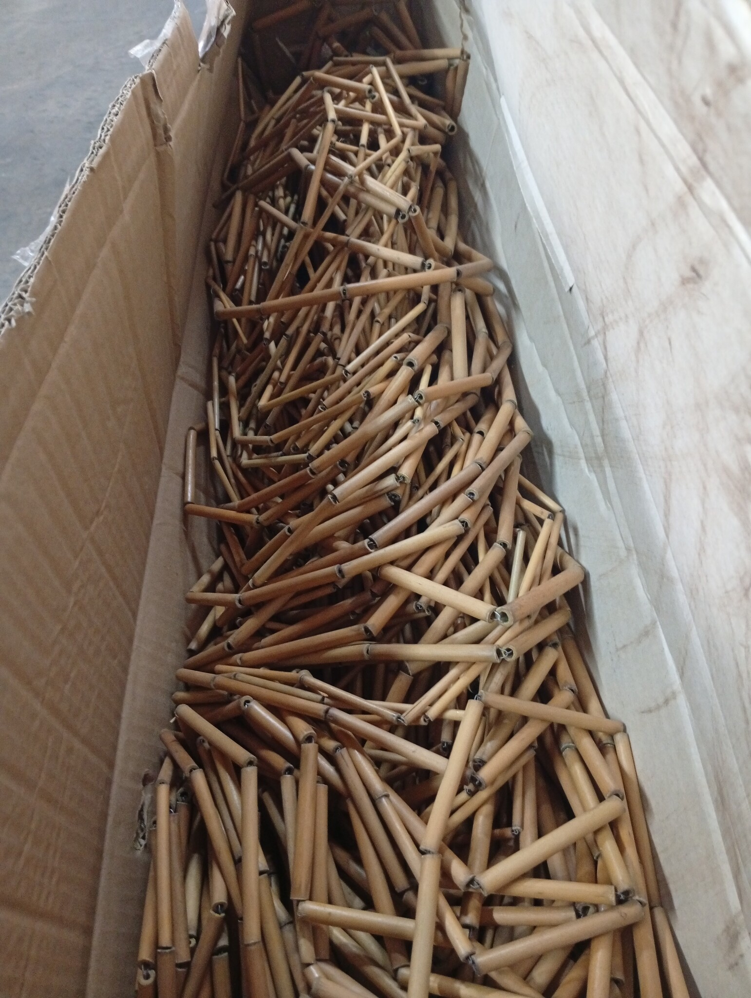 Bamboe Deurgordijn 90x200cm - Bruin - 45% Korting!