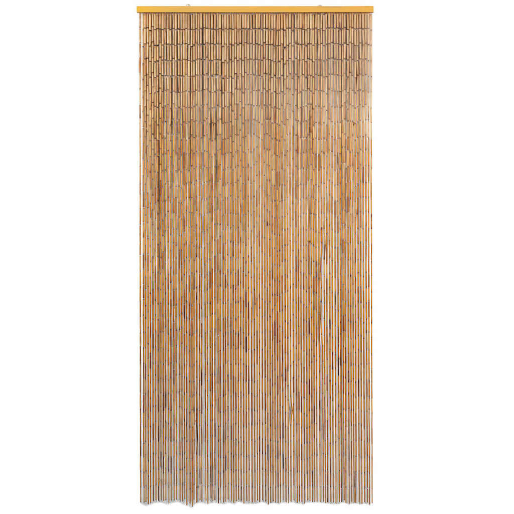 Bamboe Deurgordijn 90x200cm - Bruin - 45% Korting!
