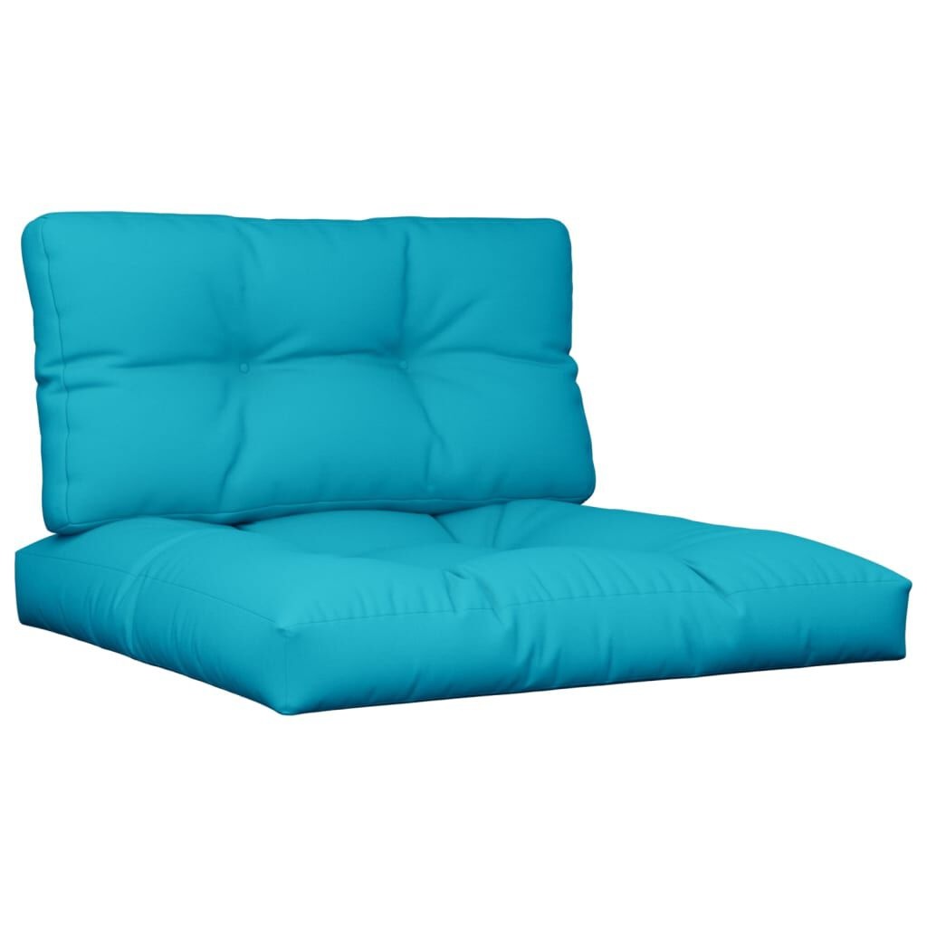 VidaXL Palletkussens Turquoise (2 Stuks) - 35% Korting!