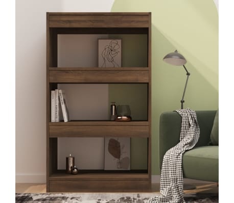 vidaXL Boekenkast Bruin Eiken - Kamerscherm - 35% Korting!