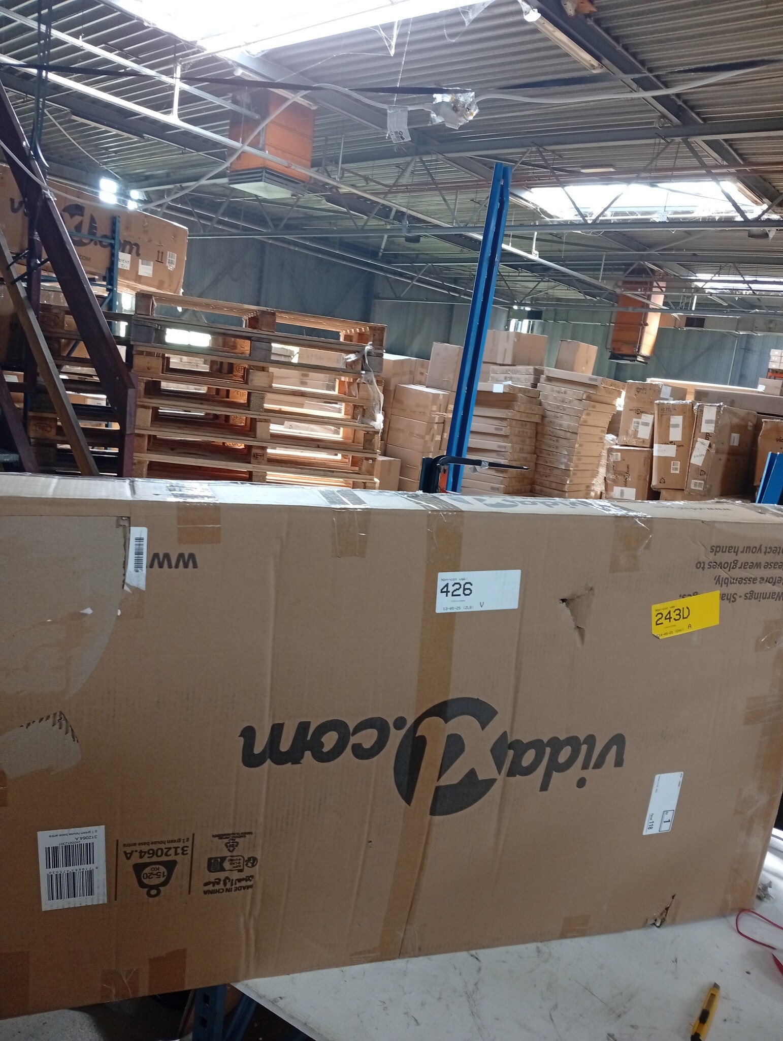 Tuinkas 1,33m² Antraciet - VidaXL - 50% Korting!