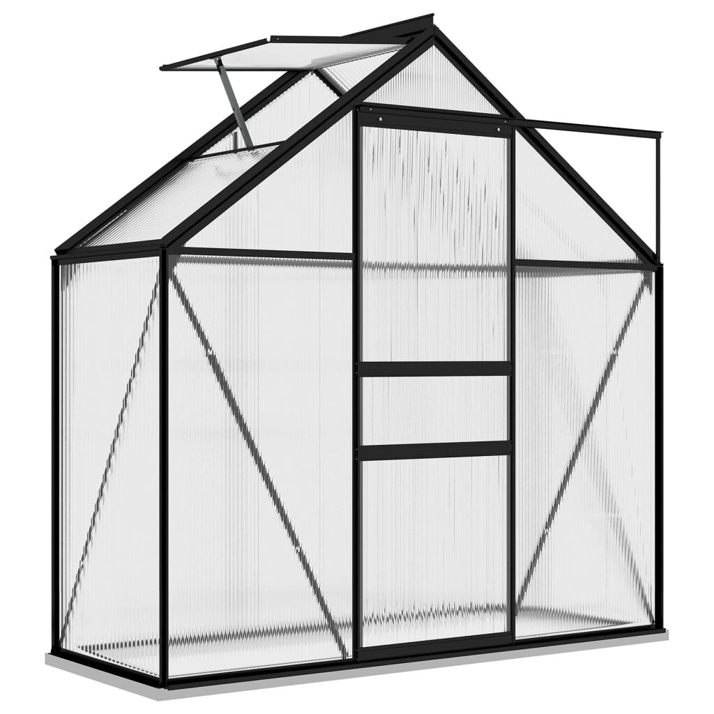 Tuinkas 1,33m² Antraciet - VidaXL - 50% Korting!