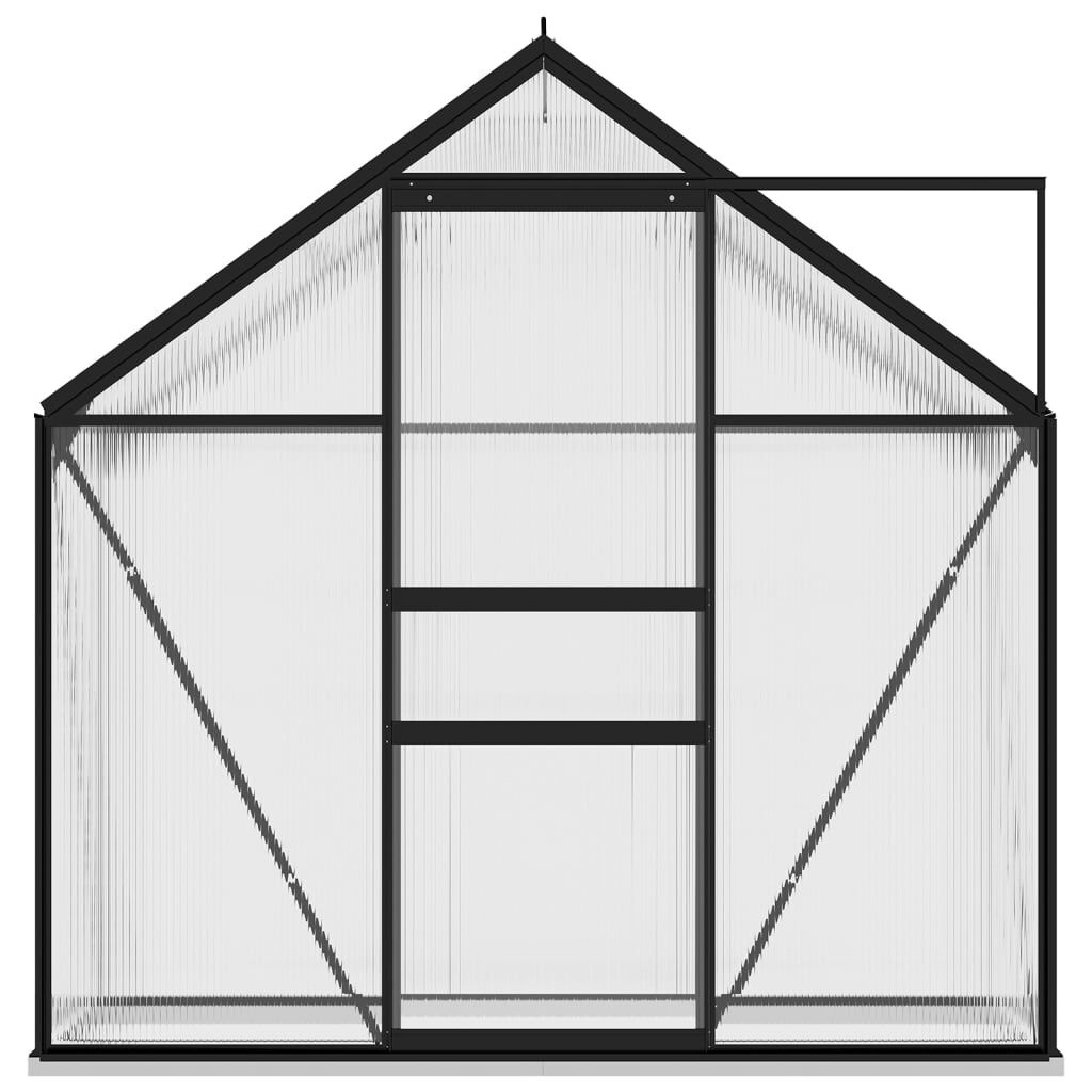 Tuinkas 1,33m² Antraciet - VidaXL - 50% Korting!
