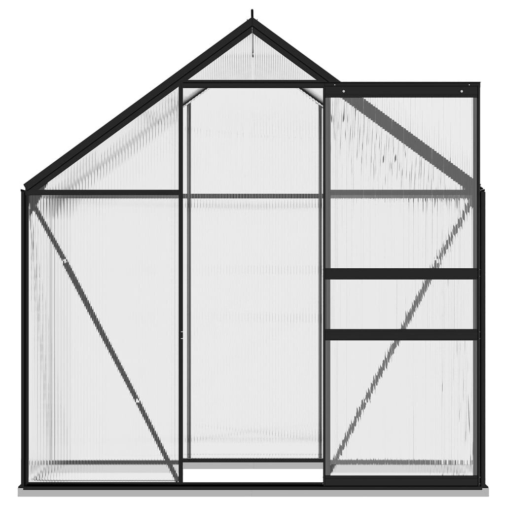 Tuinkas 1,33m² Antraciet - VidaXL - 50% Korting!