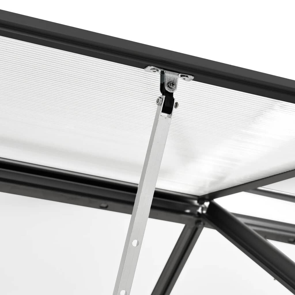 Tuinkas 1,33m² Antraciet - VidaXL - 50% Korting!