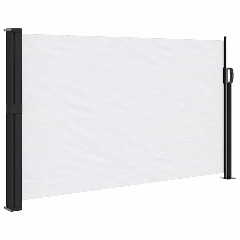 VidaXL Uittrekbaar Windscherm Wit 120x600cm - 55% Korting!