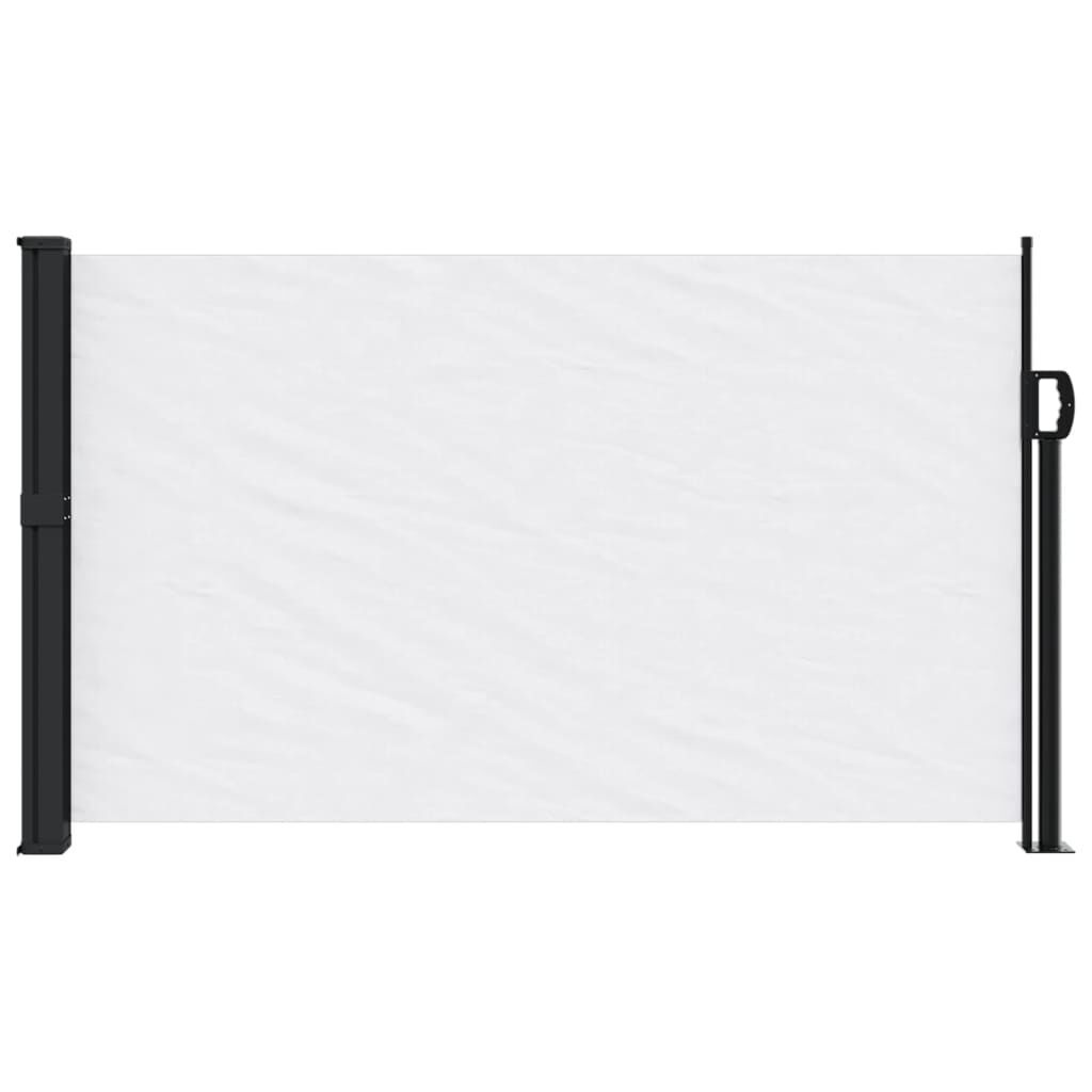 VidaXL Uittrekbaar Windscherm Wit 120x600cm - 55% Korting!