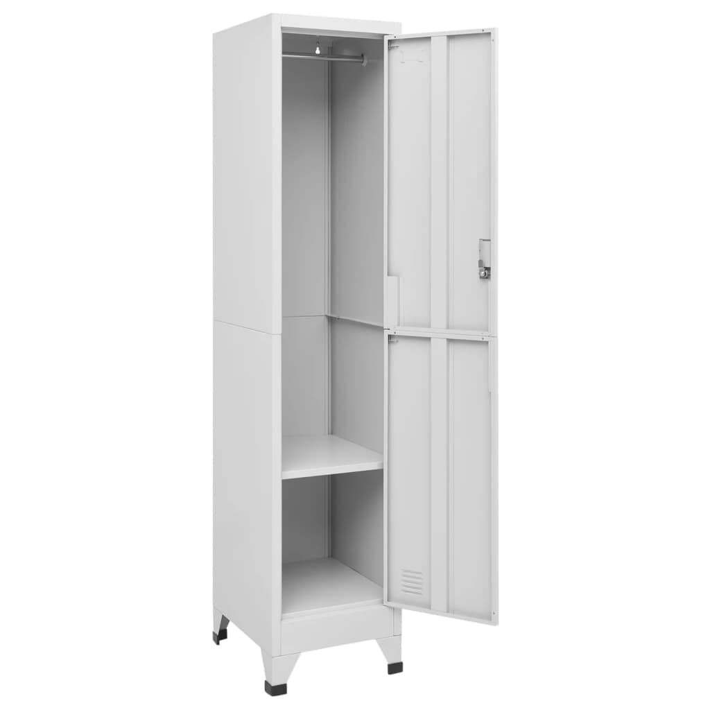 Lockerkast Grijs 38x45x180cm - 35% Korting!