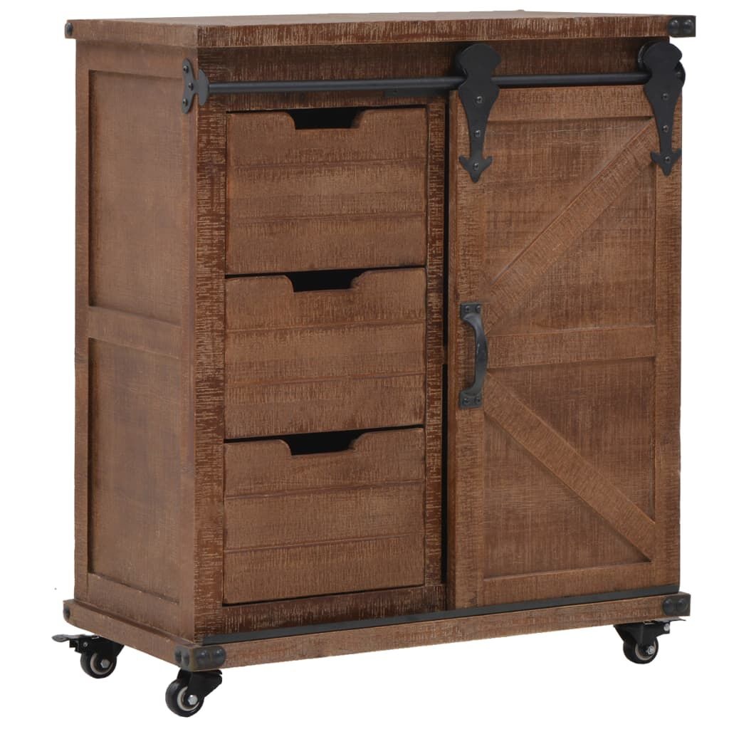 VidaXL Opbergkast Vurenhout Bruin - 64cm - 35% Korting!