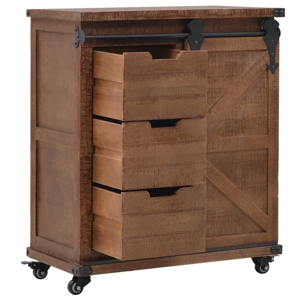 VidaXL Opbergkast Vurenhout Bruin - 64cm - 35% Korting!