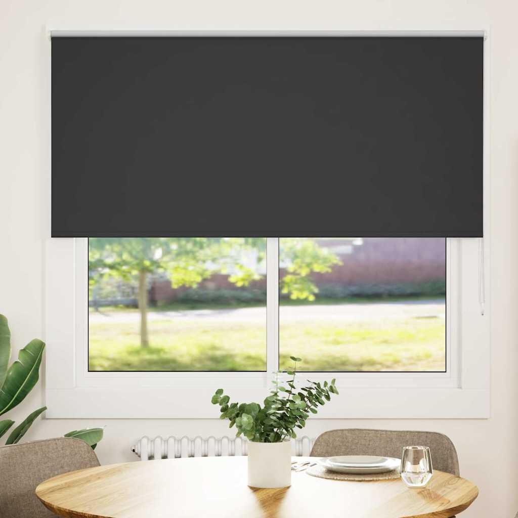 Rolgordijn Verduisterend Zwart 145x130cm - 35% Korting!