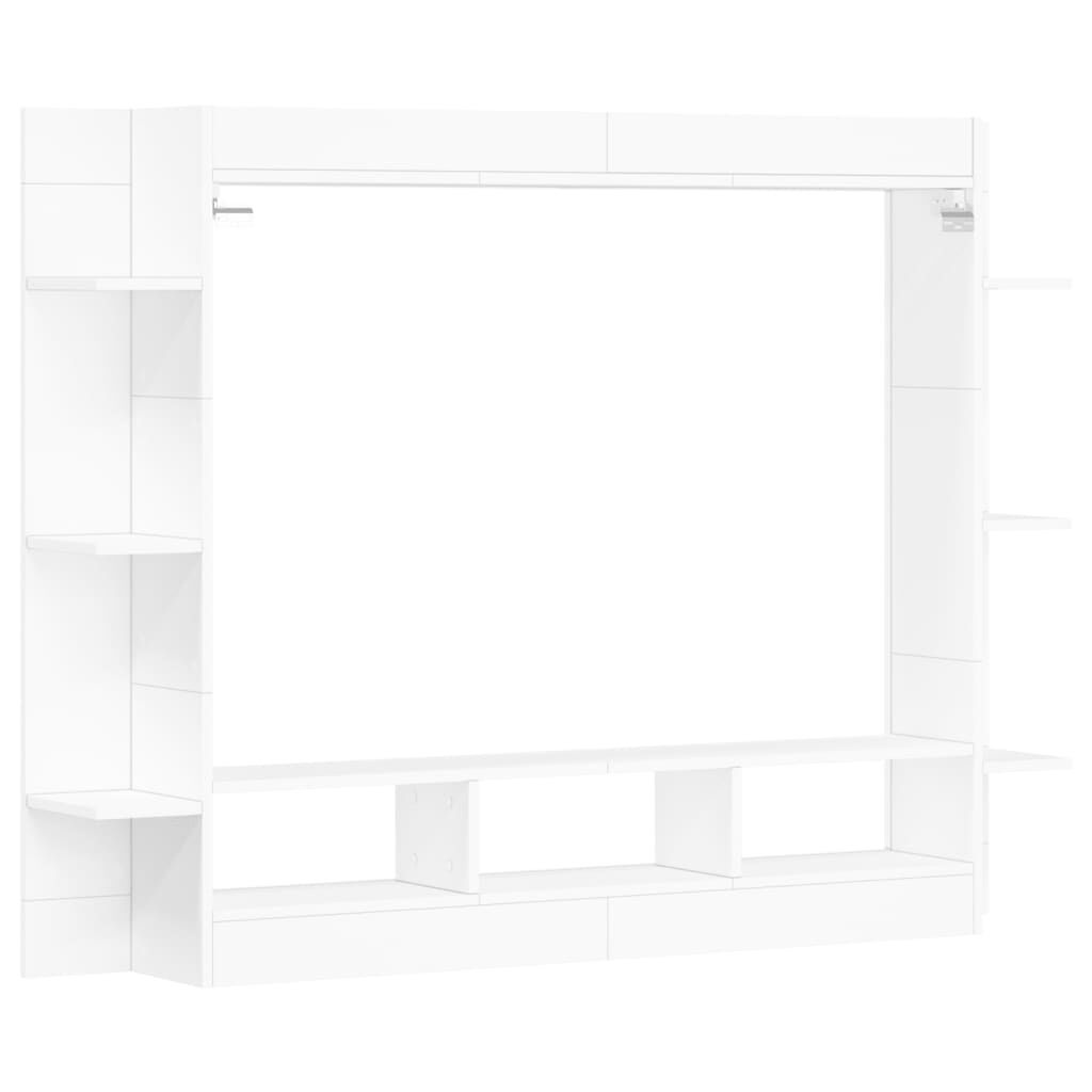 vidaXL TV-Meubel Wit 152cm - 35% Korting! Retourdeal
