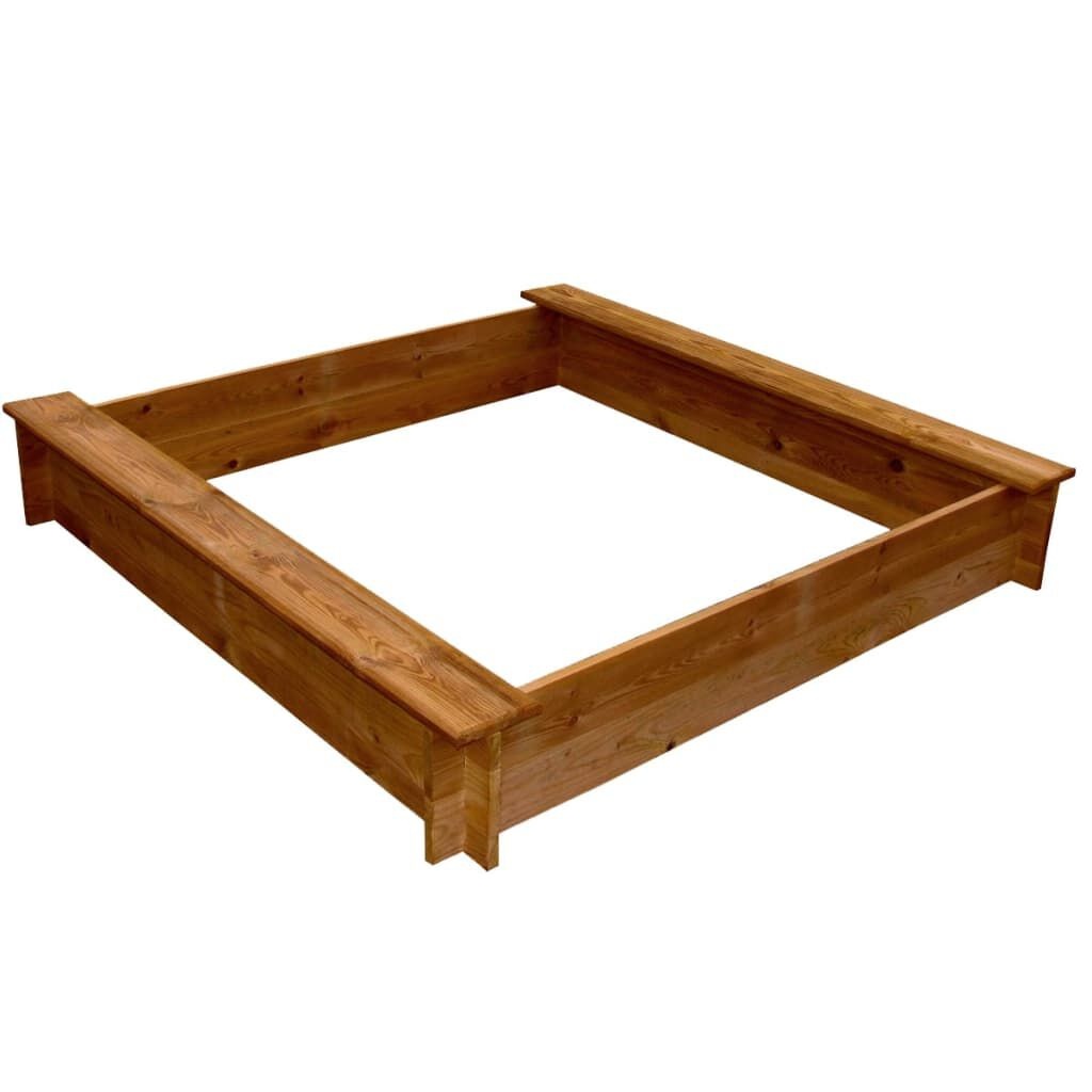 vidaXL Houten Zandbak Vierkant - 35% Korting!