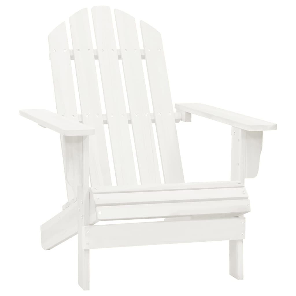 Adirondack Tuinstoel Set Wit - 50% Korting! (Lichte Schade)
