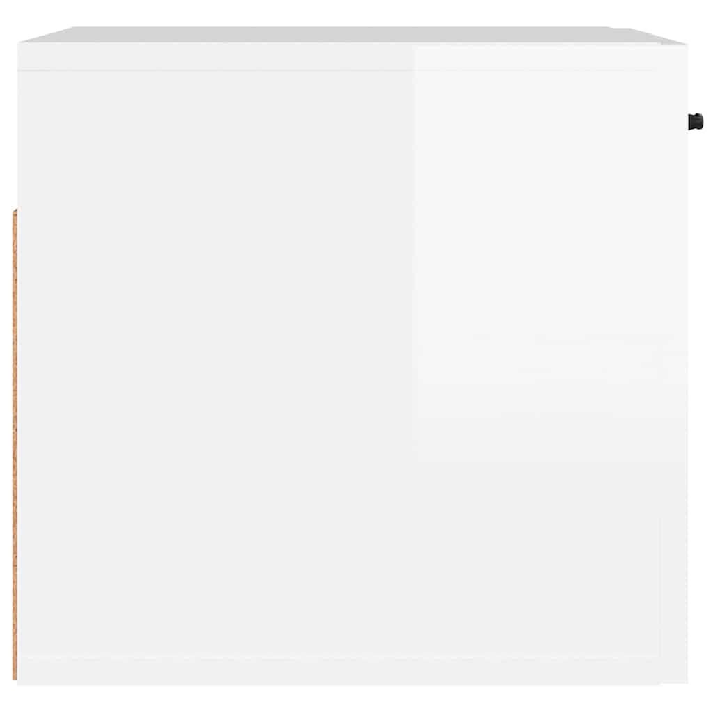 VidaXL Wandkast Wit Hoogglans 80cm - 35% Korting!