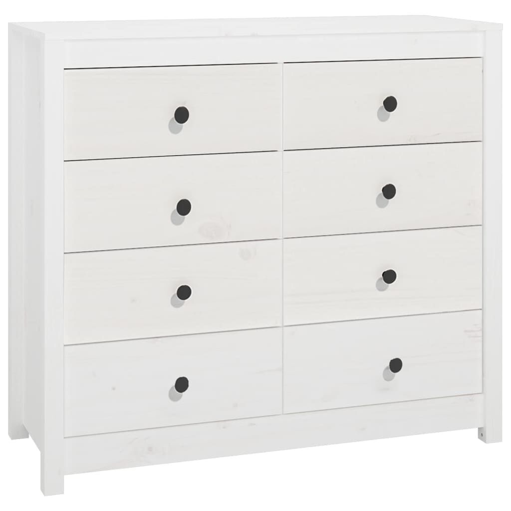 Dressoir Grenenhout Wit 100cm - 35% Korting!