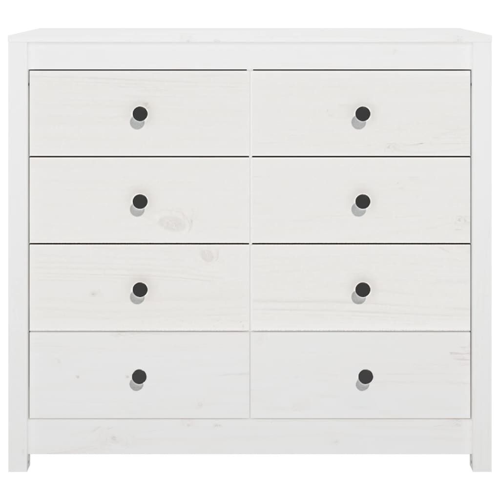 Dressoir Grenenhout Wit 100cm - 35% Korting!