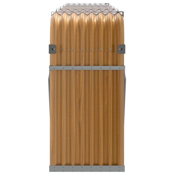 Haardhoutopslag 300cm Lichtbruin - 35% Korting!
