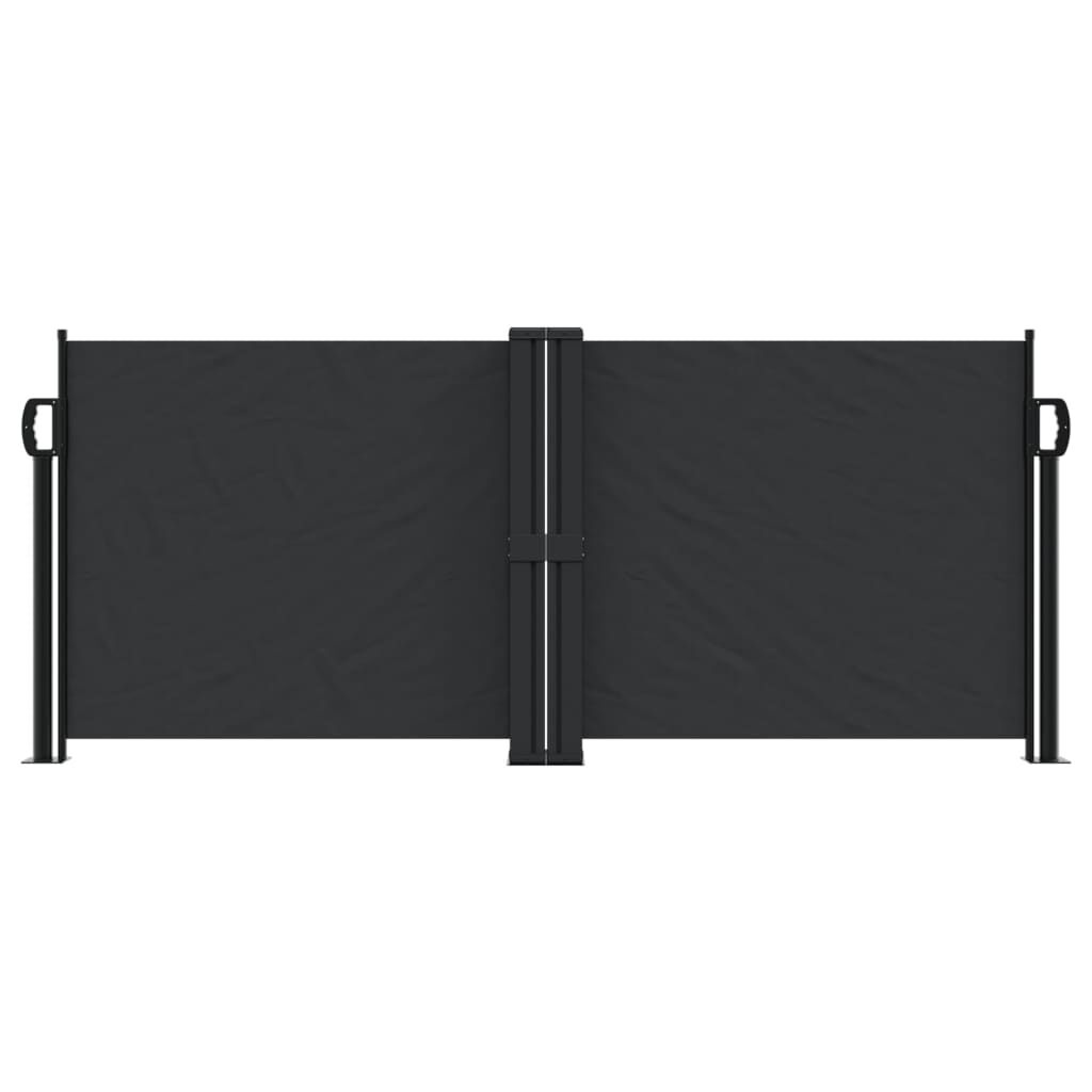 vidaXL Uittrekbaar Windscherm 100x600cm Zwart - 35% Korting!
