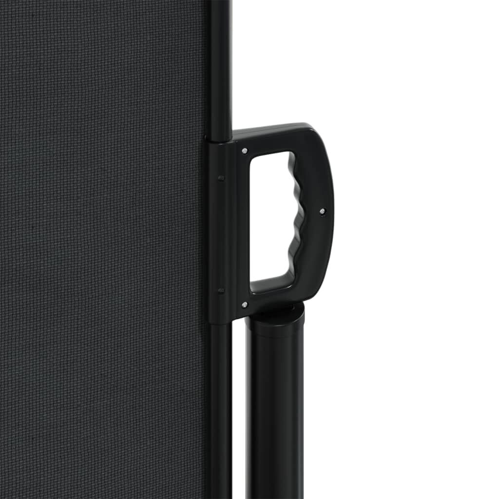 vidaXL Uittrekbaar Windscherm 100x600cm Zwart - 35% Korting!