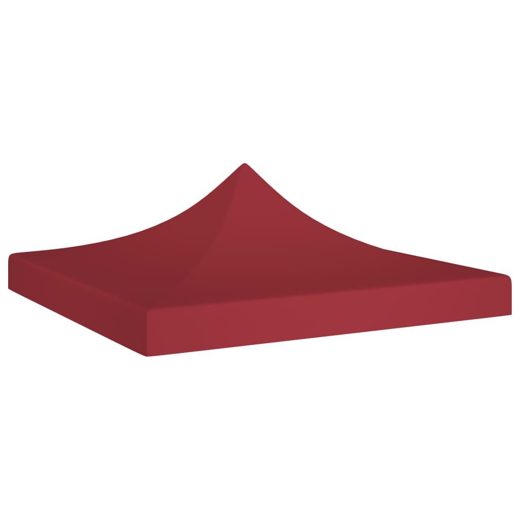 Partytentdak 3x3m Bordeauxrood - 35% Korting!