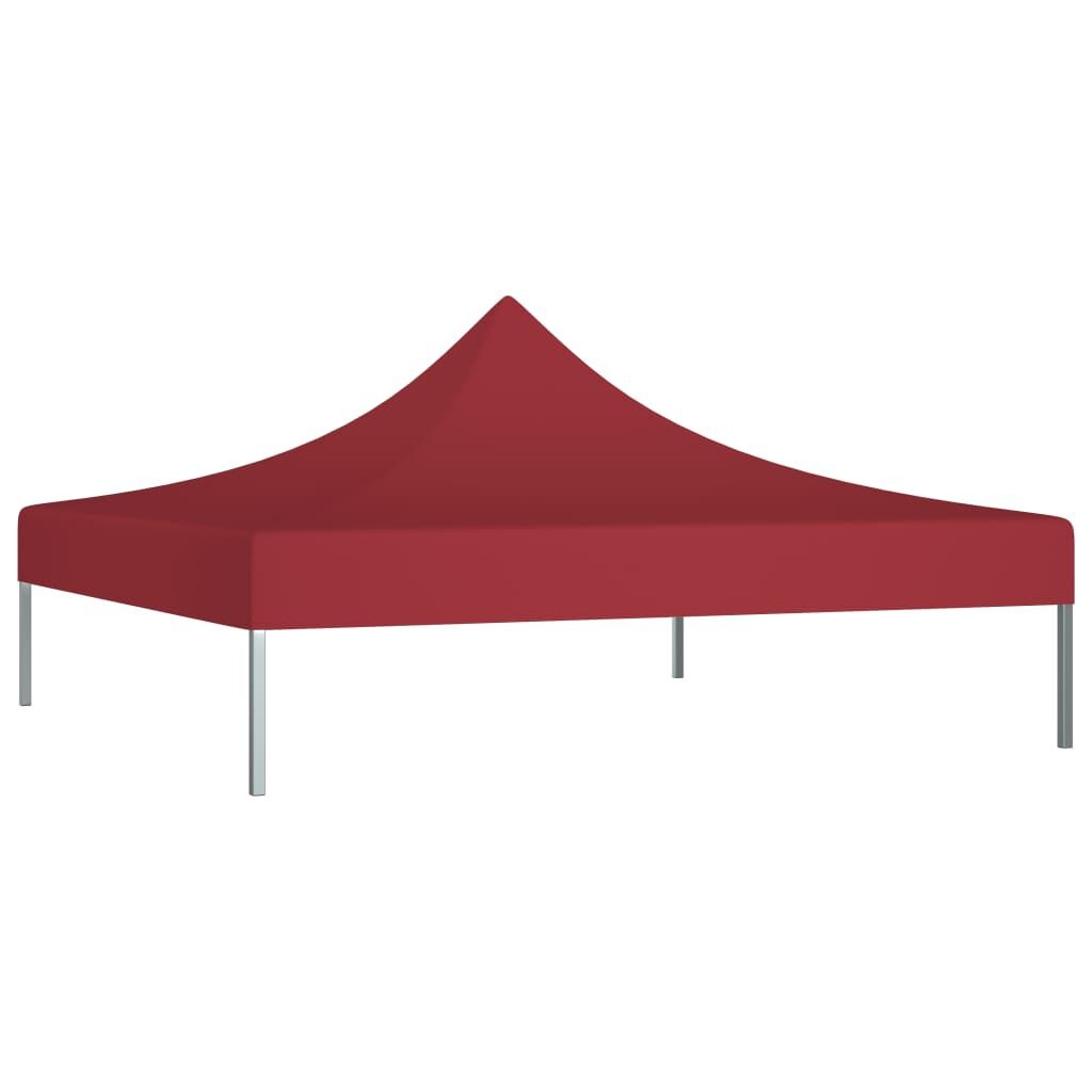 Partytentdak 3x3m Bordeauxrood - 35% Korting!