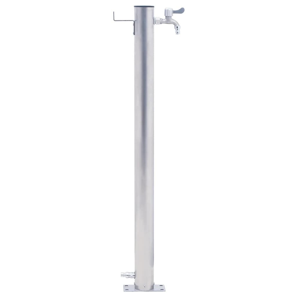 vidaXL Waterzuil RVS 60cm - 35% Korting! Tuinkraan