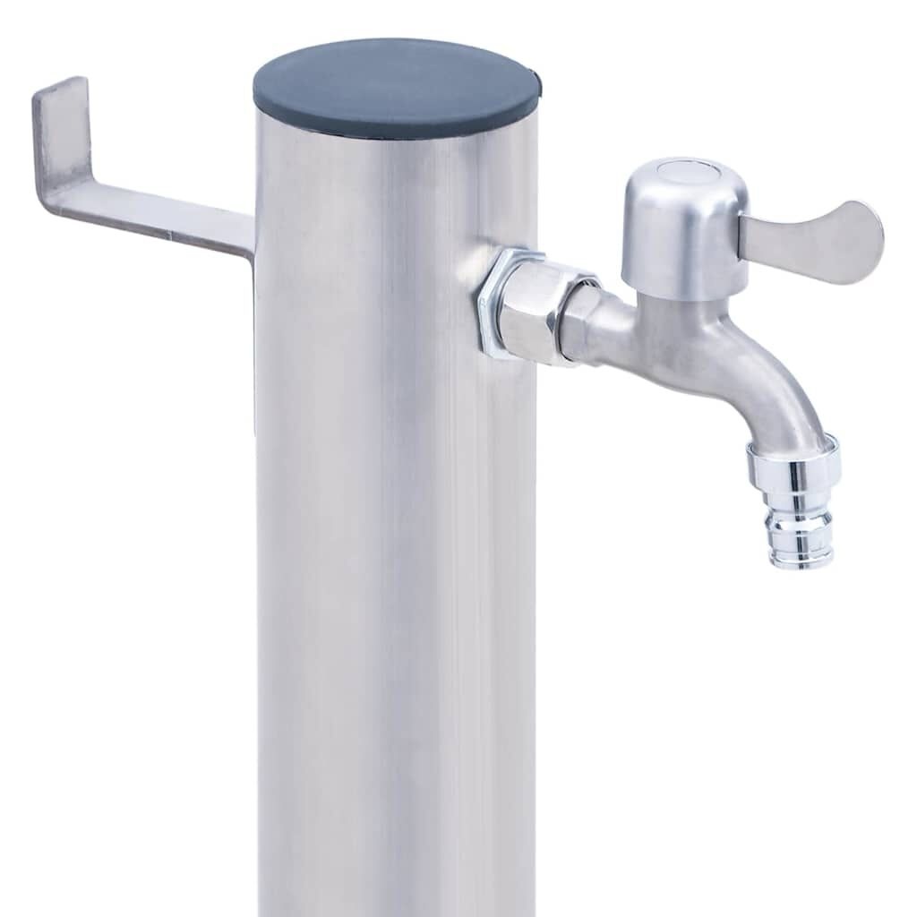 vidaXL Waterzuil RVS 60cm - 35% Korting! Tuinkraan
