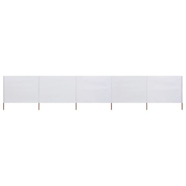 VidaXL Windscherm 600cm Zandwit - 35% Korting! (Lichte Schade)