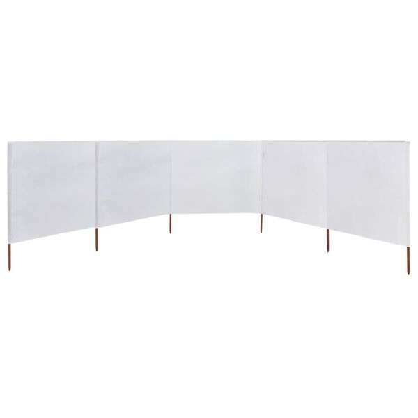 VidaXL Windscherm 600cm Zandwit - 35% Korting! (Lichte Schade)