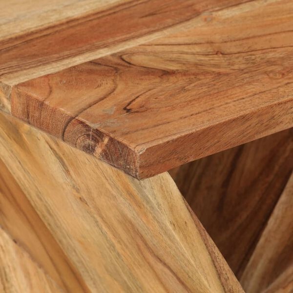 vidaXL Acacia Bijzettafel 35% Korting! Zo Goed Als Nieuw!