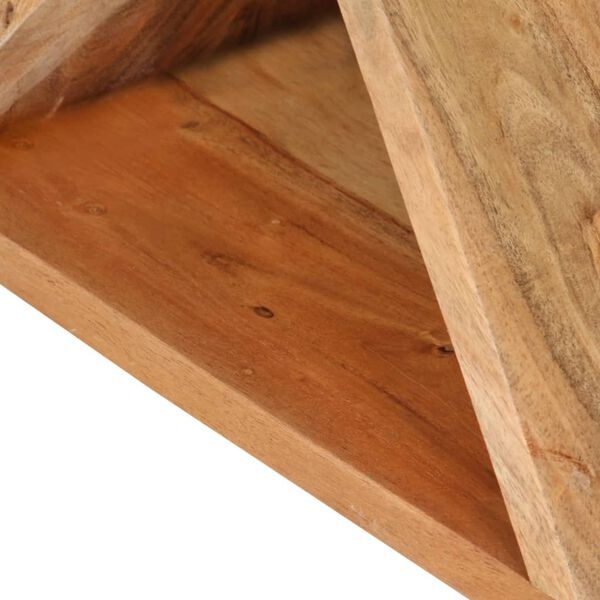 vidaXL Acacia Bijzettafel 35% Korting! Zo Goed Als Nieuw!