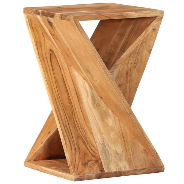 vidaXL Acacia Bijzettafel 35% Korting! Zo Goed Als Nieuw!