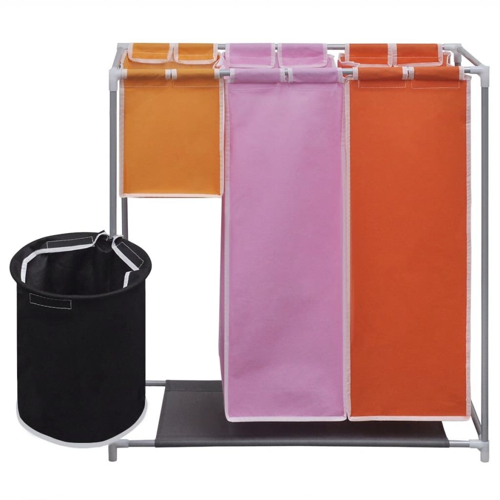 vidaXL Wassorteerder 3-delig m. Mand -35% Korting!