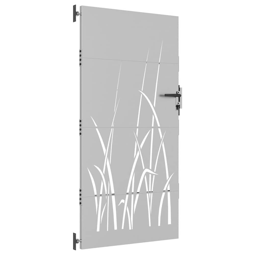 vidaXL Cortenstaal Poort 85x175cm Grasdesign -35%