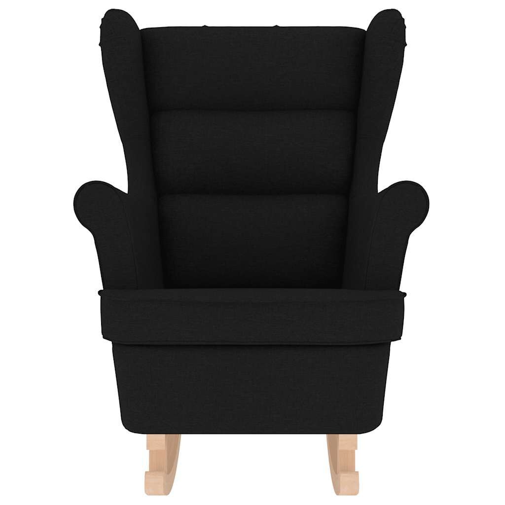 VidaXL Schommelstoel Zwart - 60% Korting! (Incompleet)