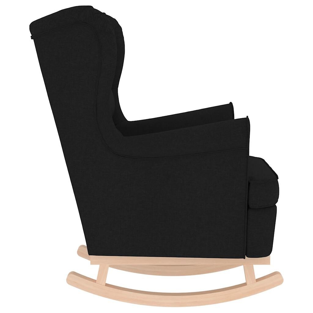 VidaXL Schommelstoel Zwart - 60% Korting! (Incompleet)