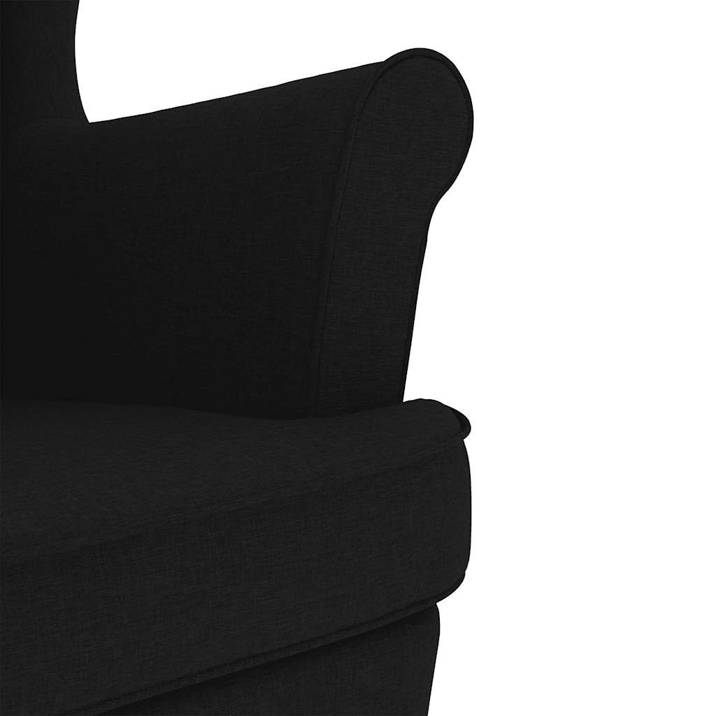 VidaXL Schommelstoel Zwart - 60% Korting! (Incompleet)