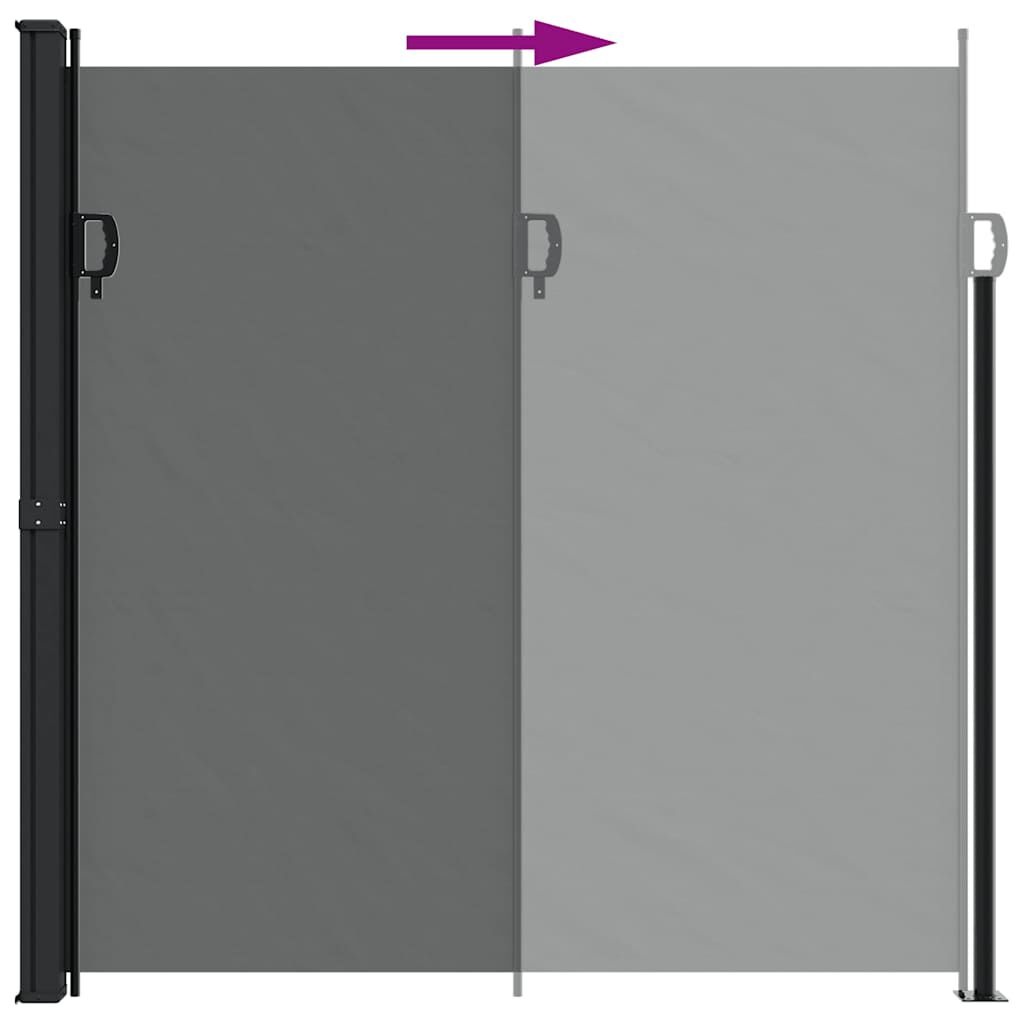 vidaXL Uittrekbaar Windscherm 200x600cm Antraciet - 35% Korting!